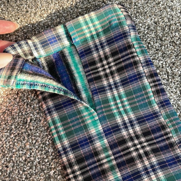 Urban Outfitters high waisted Plaid Pants size 0 US/ UK 4 - Picture 3 of 5